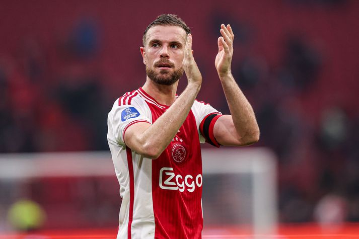 Jordan Henderson, fyrrverandi fyrirliði Liverpool, gekk í raðir Ajax í byrjun þessa árs.