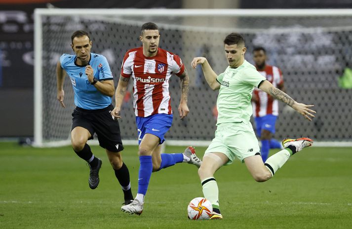Athletic Bilbao mætir Real MAdrid í úrslitum spænska Ofurbikarsins á sunnudaginn.