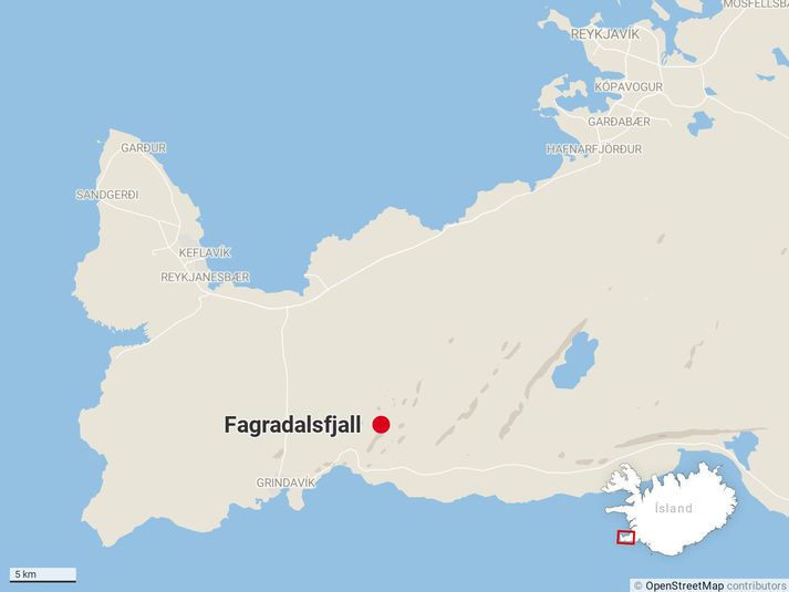 Skjálftinn átti upptök sín skammt frá Fagradalsfjalli á Reykjanesskaga, líkt og margir skjálftar seinustu daga.