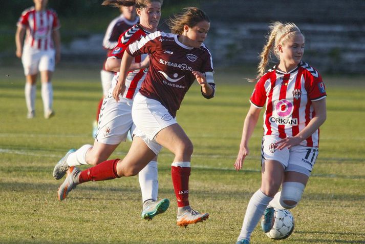 Guðmunda Brynja Óladóttir er framherji Selfoss.