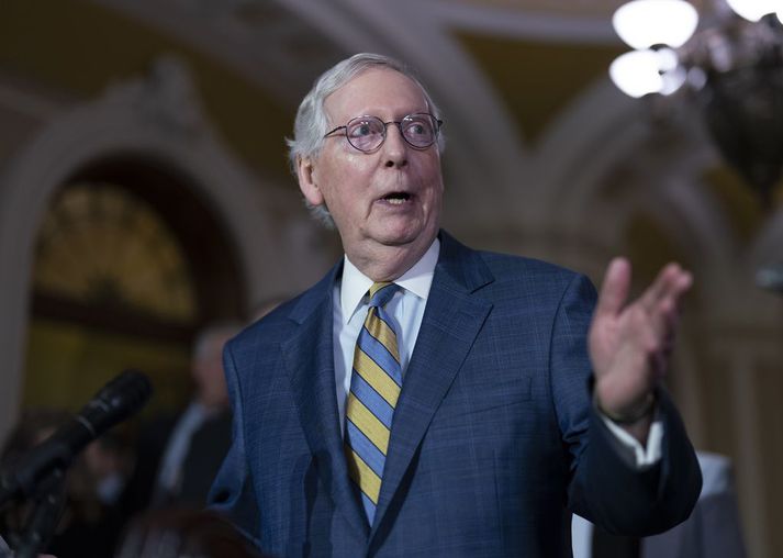 Mitch McConnell hefur stýrt þingflokki repúblikana í öldungadeildinni lengur en nokkur annar.