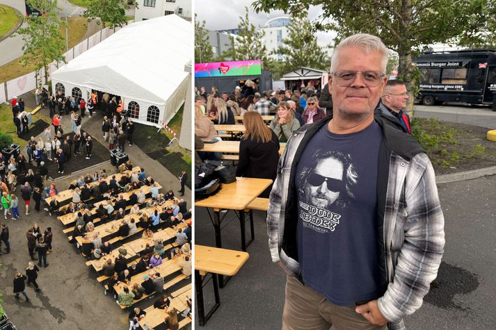 Páll Eyjólfsson, framkvæmdastjóri Bæjarbíós, segir að þrátt fyrir að hátíðarsvæðið haldist jafnstórt ár frá ári þá sé hátíðin sífellt að verða stærri og veglegri.