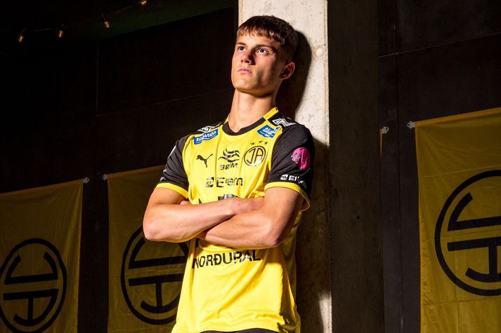 Gabríel Snær mun flytja til Svíþjóðar í sumar. 