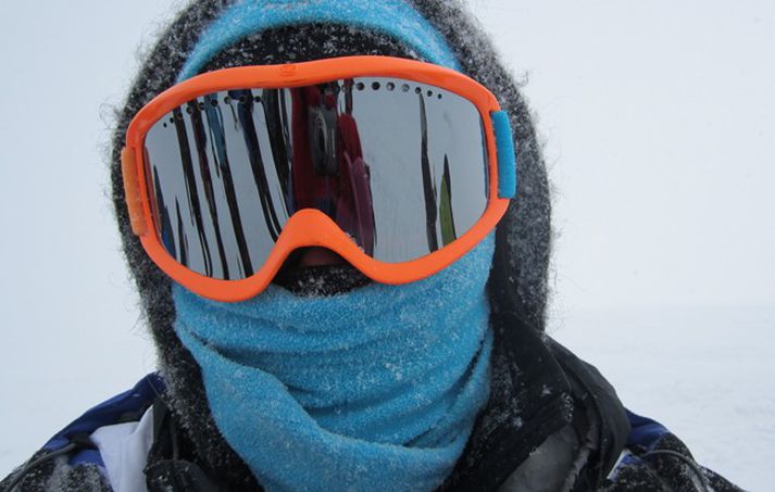 Ein af ljósmyndunum sem verður til sýnis.