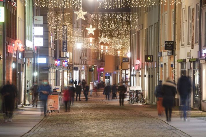 Frá Stralsund. Íbúar bæjarins eru um 60 þúsund talsins.