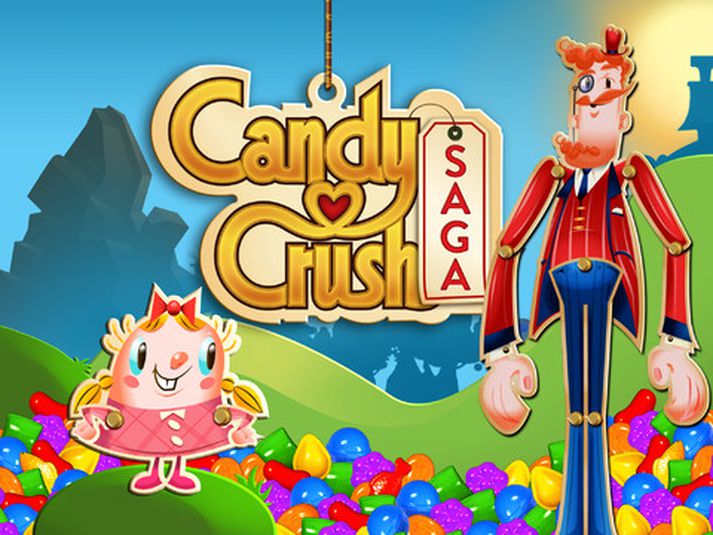 Candy Crush hefur tekið fram úr Angry Birds sem vinsælasti leikurinn, 15 milljónir spila leikinn daglega á Facebook.