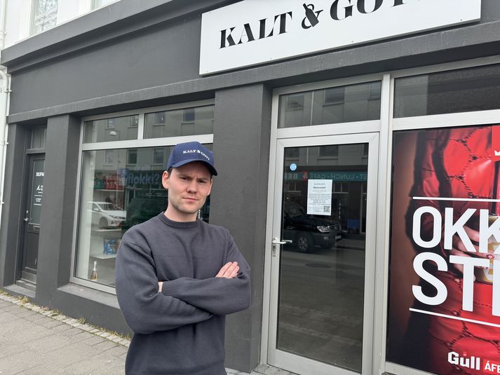 Aðalgeir Axelsson er eigandi Kalt og gott á Akureyri.