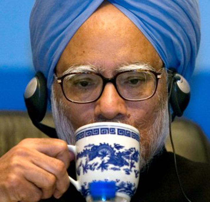 Manmohan Singh, forsetisráðherra Indlands.