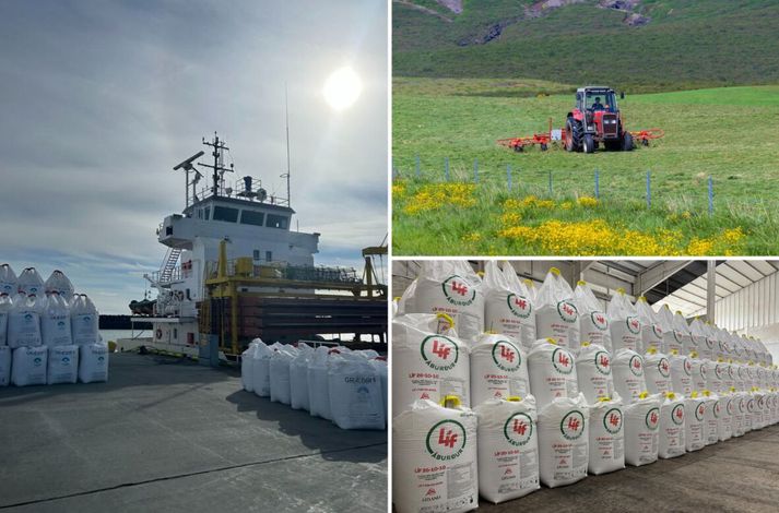 Innlendir birgjar og flestir viðskiptavinir þeirra hafa þegar tryggt sér áburð fyrir árið.