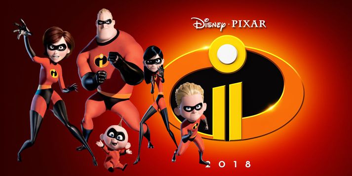 Teiknimyndin Incredibles 2.