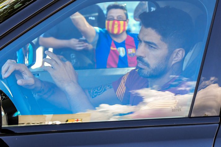 Luis Suárez hefur að öllum líkindum leikið sinn síðasta leik fyrir Barcelona. Hver næsti áfangastaður hans á ferlinum verður er enn óljóst.