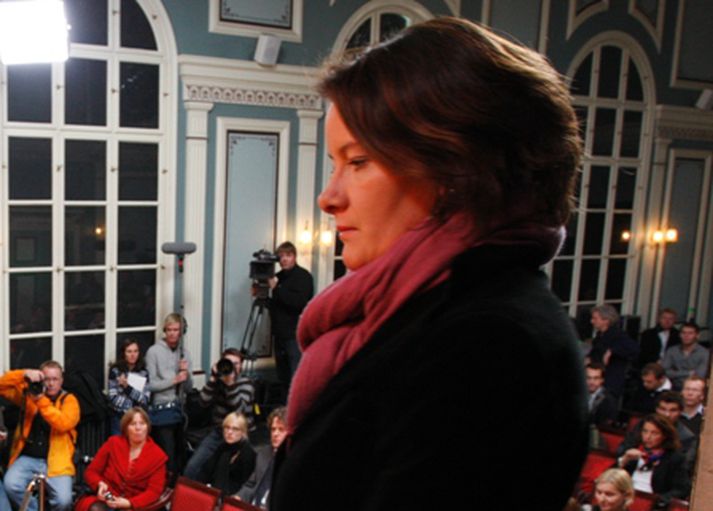 Urður Gunnarsdóttir upplýsingafulltrúi.