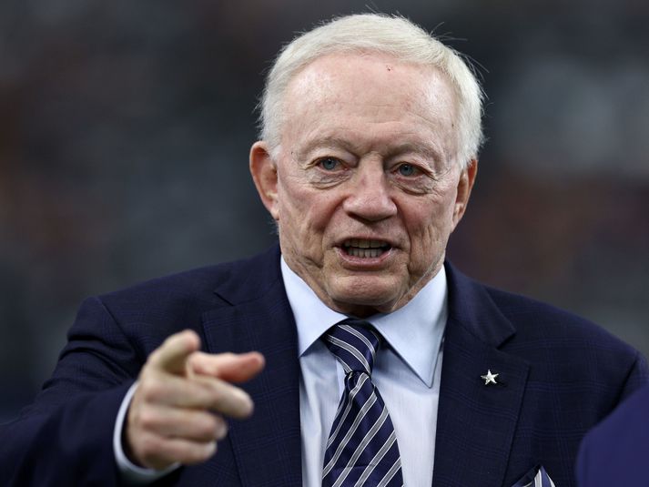 Jerry Jones er í veseni og það ekki í fyrsta sinn.