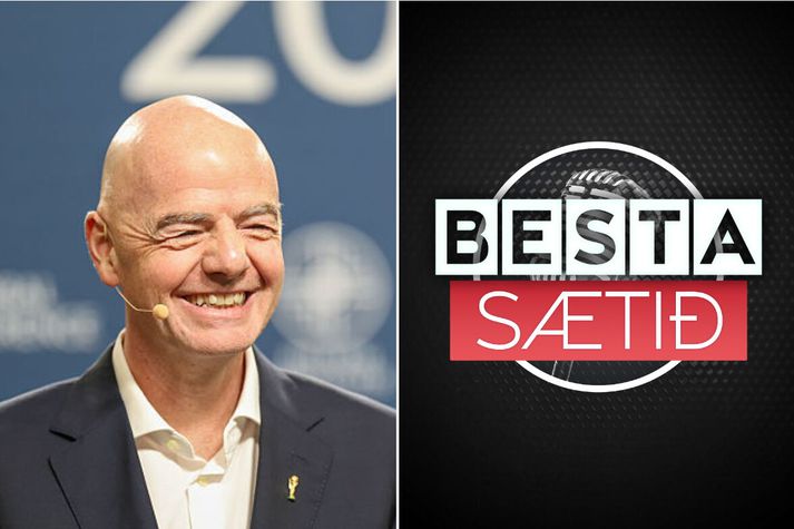 Infantino er á meðal þeirra sem bar á góma í þætti dagsins.