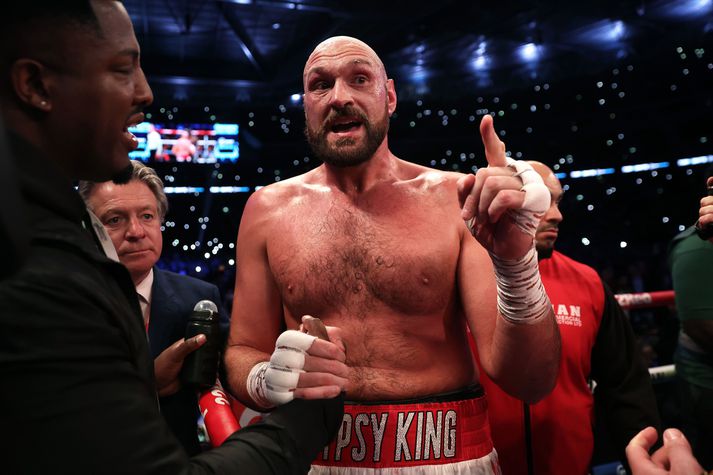 Tyson Fury er í leit að Hafþóri Júlíusi.