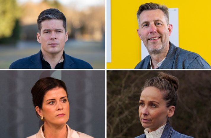 Tómasa Þór Þórðarson stýrir umræðunum en meðal gesta í dag eru Valgeir Magnússon, Þórdís Kolbrún Reykfjörð Gylfadóttir og Heiðrún Lind Marteinsdóttir. 