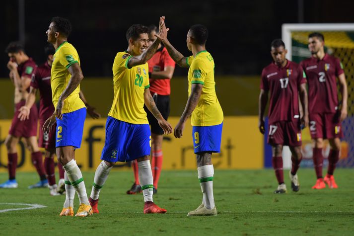 Roberto Firmino og Gabriel Jesus eru tveir af þeim ellefu leikmönnum sem hafa verið settir í bann.