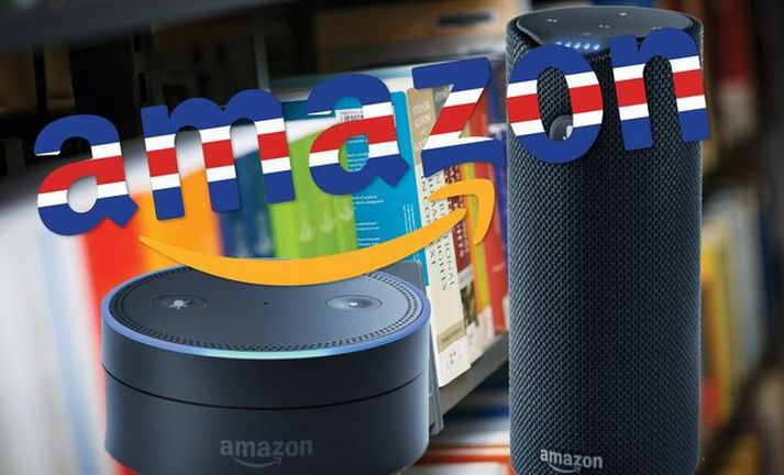 Alexa fylgir Amazon Echo.