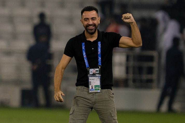 Xavi Hernández einbeitir sér að starfi sínu sem knattspyrnustjóri Al Sadd í Katar.