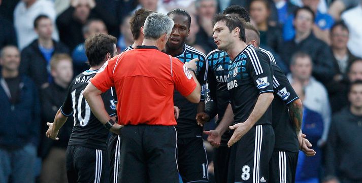 Ráðstefna - Chelsea er kært fyrir þetta atvik í leiknum gegn QPR um helgina.