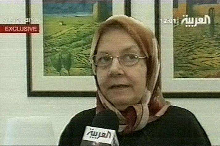 Hannelore Krause segist hafa verið starfsmaður austurríska sendiráðsins í Bagdad.