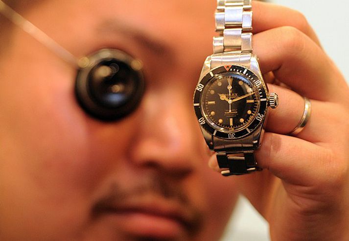 Fölsuð Rolex-úr er meðal þess sem er í umferð hér á landi.