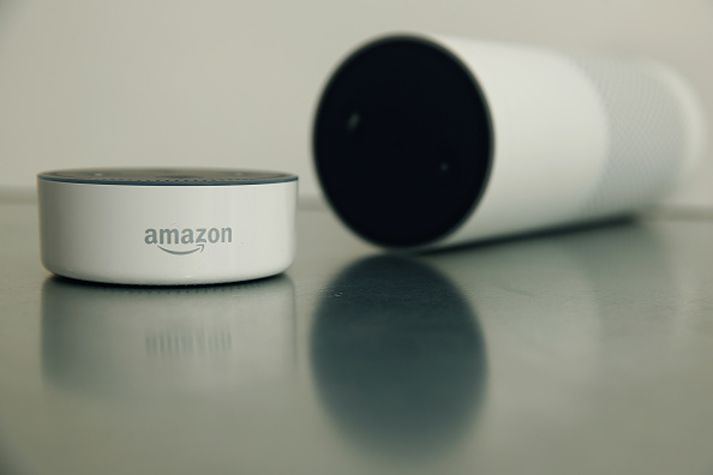 Amazon Echo er til á fjölmörgum heimilum.
