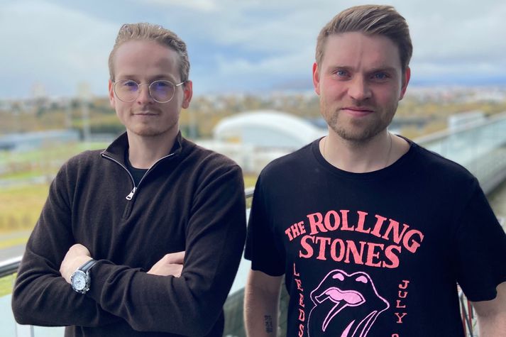 Auðun Bragi Kjartansson og Kristján Hafþórsson.