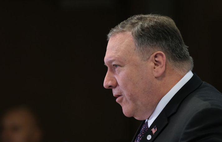 Mike Pompeo, utanríkisráðherra Bandaríkjanna, heimsækir Ísland í dag.