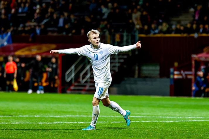 Kristall Máni kom ekkert við sögu hjá Rosenborg í dag.