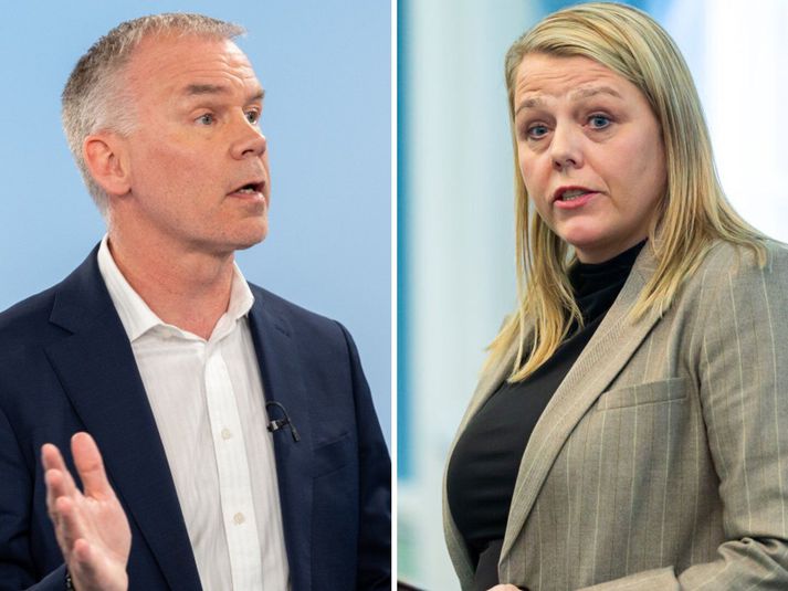 Arna Lára Jónsdóttir sagði ríkið ekki geta náð niður verðbólgu eitt og sér. Almar Guðmundsson segir sveitarfélögin hafa rætt takmarkanir á gjaldskrárhækkunum frá því í vor og sumar.