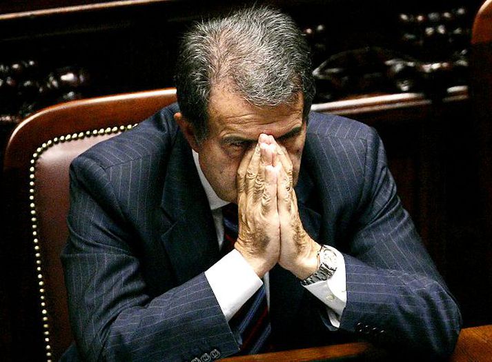 Erfitt hlutskipti Romano Prodi leiðir sundurleita stjórn vinstri flokka á Ítalíu.