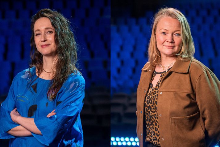 Eva Signý Berger og Aníta Ólafsdóttir starfa nú hjá Borgarleikhúsinu.