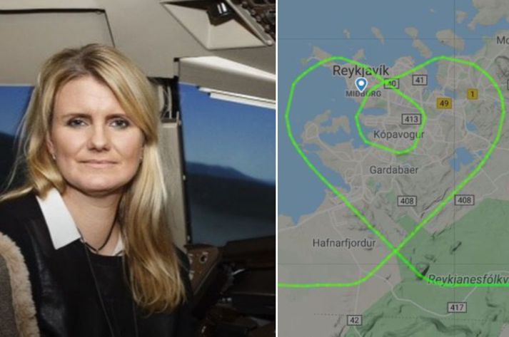 Linda Gunnarsdóttir er yfirflugstjóri Icelandair.