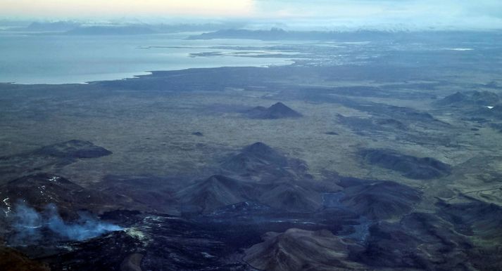 Skjálftinn varð um klukkan 16:14 við Keili. 