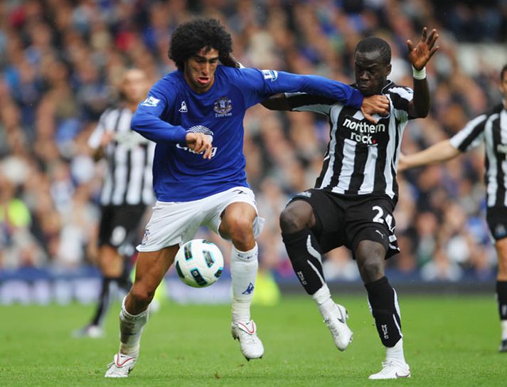 Marouane Fellaini er hárprúður.