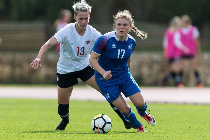 Agla María Albertsdóttir kemur inn í byrjunarliðið en hún hefur fengið lítið sem ekkert að spila í leikjunum í haust.