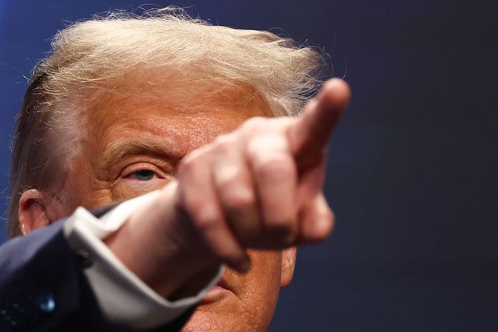 Donald Trump Bandaríkjaforseti.