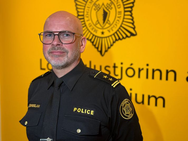 Jón Halldór Sigurðsson, aðstoðaryfirlögregluþjónn hjá Lögreglunni á Suðurnesjum. 