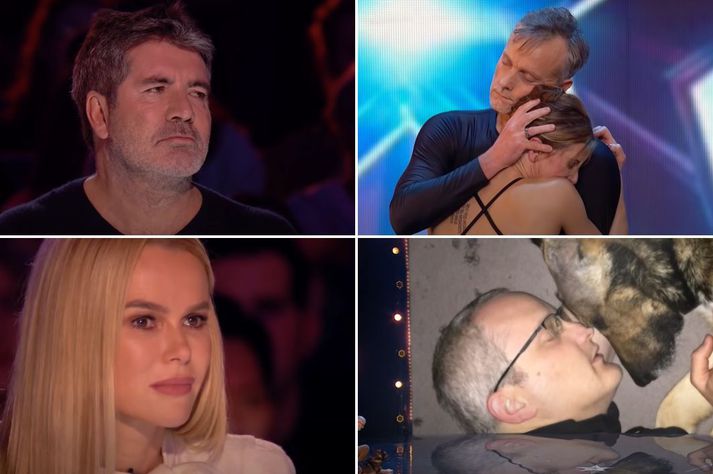 Tárin streyma oft í þáttunum Britain´s Got Talent.