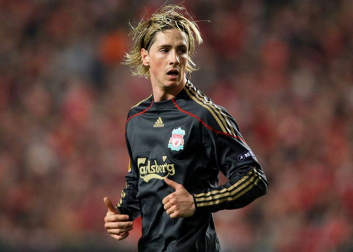Fernando Torres í leik með Liverpool.