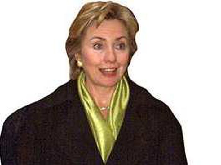Hillary Clinton. Mynd/ Reuters.