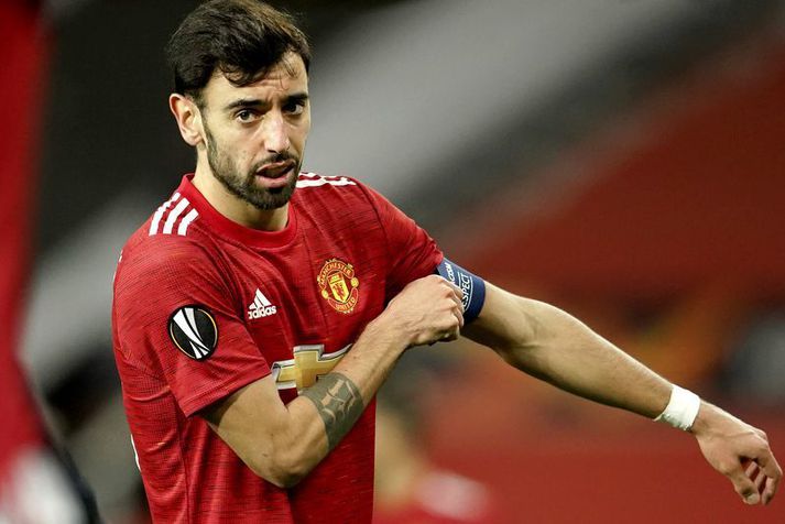 Bruno Fernandes hefur ekki veirð líkur sjálfum sér í leikjum Manchester United á móti hinum stóru liðunum í ensku úrvalsdeildinni.