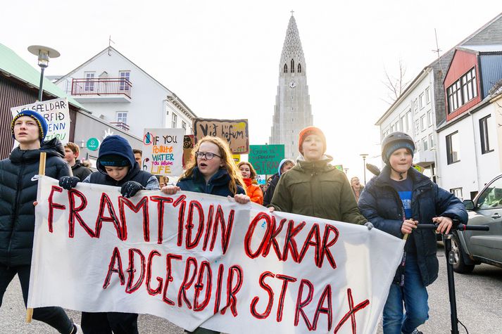 Í dag er ár liðið frá því loftlagsverkfallið og hreyfingin Föstudagur til framtíðar var stofnuð að fyrirmynd Gretu Thunberg. 