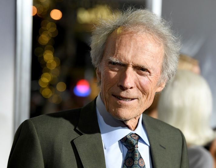 Clint Eastwood á frumsýningu The Mule.