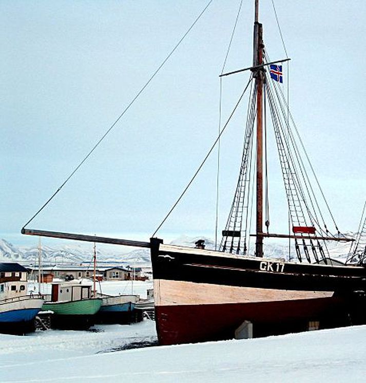 Sigurfari Þykir bera skútuöldinni fagurt vitni.