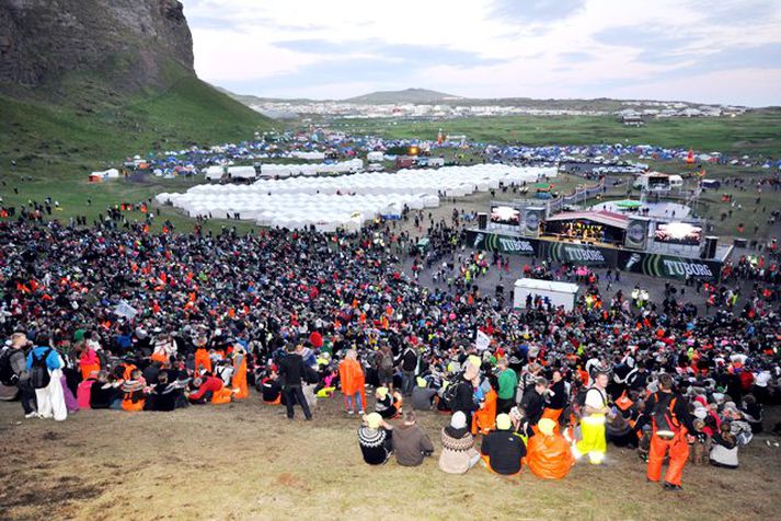 Frá Þjóðhátíð í Eyjum 2010.