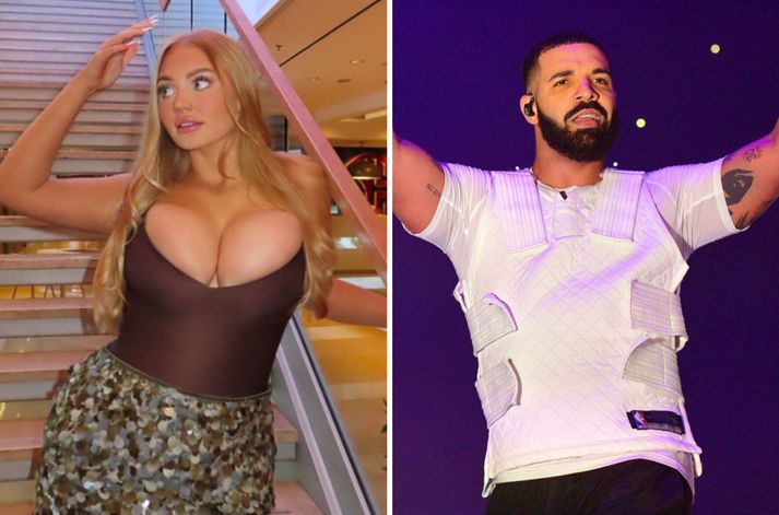 Gugga segir kvöldið með Drake vera toppinn á tilverunni.
