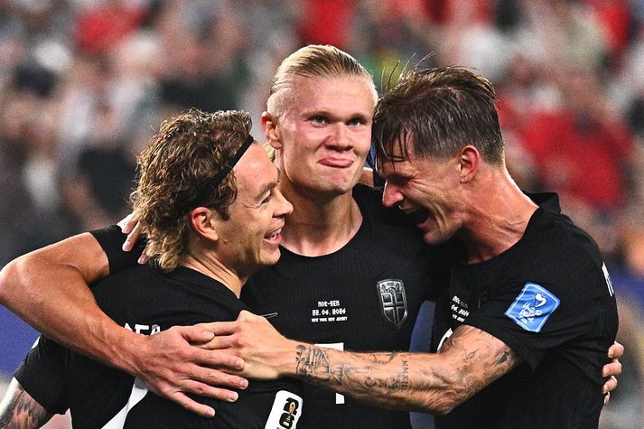 Erling Haaland er alveg til í gott grín.
