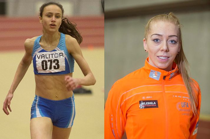 Aníta Hinriksdóttir og Hafdís Sigurðardóttir.